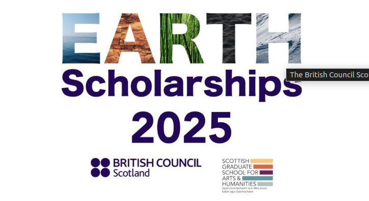 The British Council Scotland Scholarships 2025 (SGSAH EARTH)